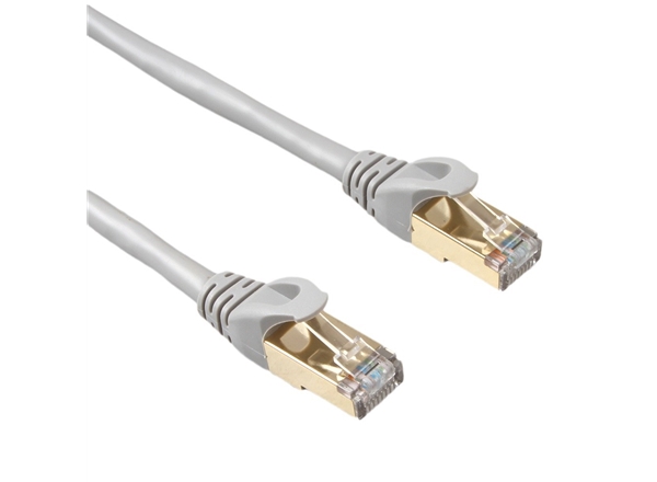 七類（lèi）SFTP純銅網絡跳線灰色LSZH